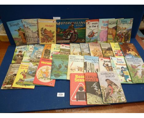 A collection of 32 Ladybird books to include; Seashore, Road Sense, Soldiers, etc. Together with a First Edition Daily Mail M