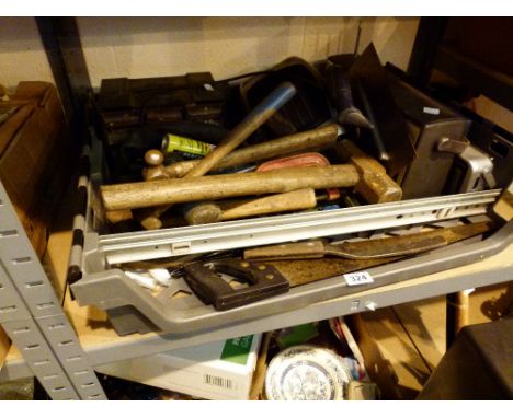 Box of mixed tools