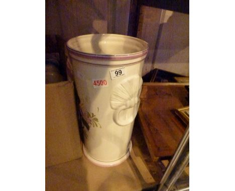 Modern ceramic stick stand H: 45 cm