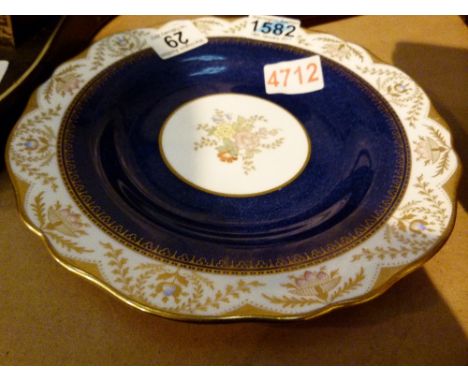 Copeland Spode floral cabinet plate in Regent pattern, D: 23 cm