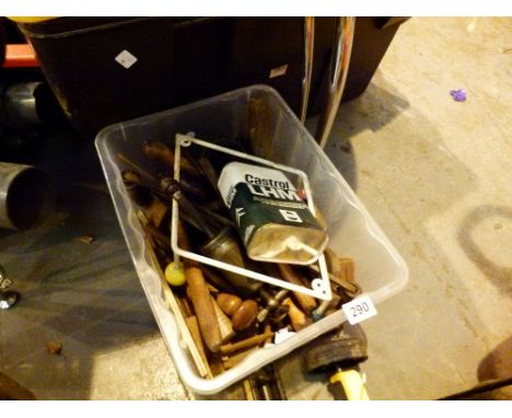 Box of mixed tools