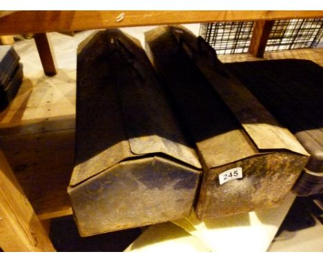 Two tool boxes including large quantity of sockets