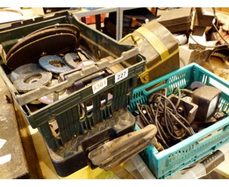 Quantity of mixed tools and associated equipment