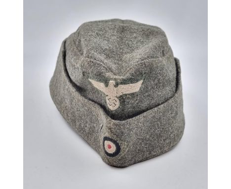 WW2 German Army Side Cap. 