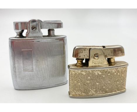 Two Vintage Ronson Lighters. A/F. 