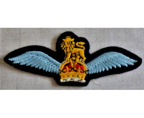 British WWII Glider Pilots Cloth Wings, an excellent patch.