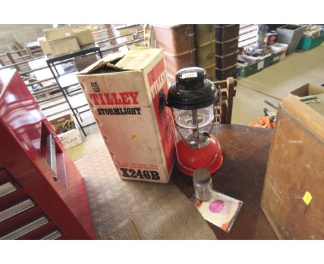 A Tilley lamp with original box and accessories 