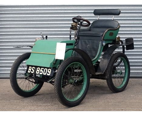 PLEASE NOTE: This vehicle has an entry into this year's London to Brighton Veteran Car Run. This charming veteran formed part