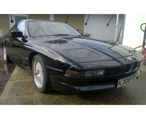 The vendor purchased this Diamond Black 850i as a project. The V12 engine has subsequently been fully overhauled by 8 Series 