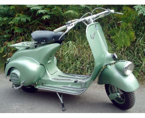 - Restored in 2005 by Graham Kirkland- The model made famous by Audrey Hepburn in the film Roman Holiday- Original condition 