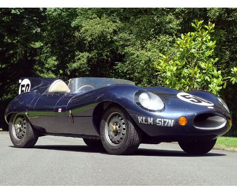 - Factory built and correctly registered with the DVLA as a 'Le Mans Sports Jaguar D-Type'- Based on a Jaguar XJ6 Series II d