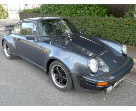 Finished in the subtle combination of Baltic Blue bodywork and Black leather interior trim, this left-hand drive 930 Series T