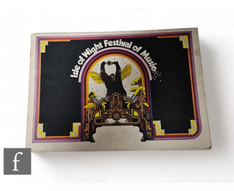 An original Isle of Wight Festival 1969 programme starring Bob Dylan, the Who, Pretty Things, the Moody Blues &amp; others. 