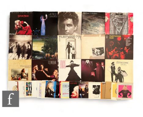 Fleetwood Mac/Christine McVie/Stevie Nicks/Peter Green - Fifteen LPs and twenty 7 inch singles, including Rumours, Vintage Ye