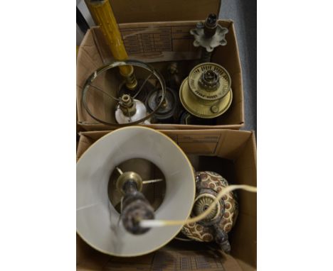 Various lamps and lighting.