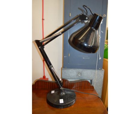 An angle poise lamp.