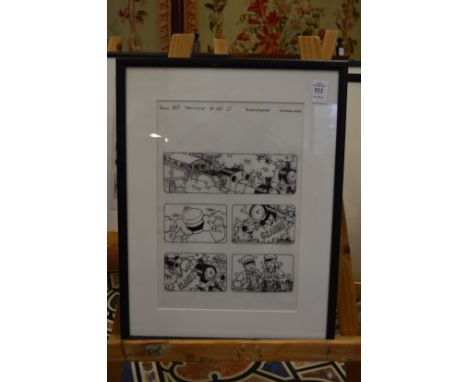 Tim Marwood, an original illustration for Thomas the Tank Engine.