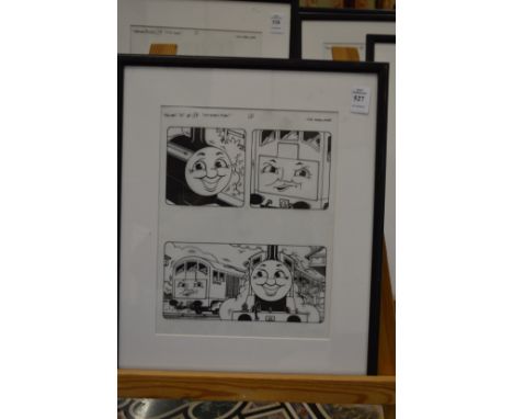 Tim Marwood, an original illustration for Thomas the Tank Engine.