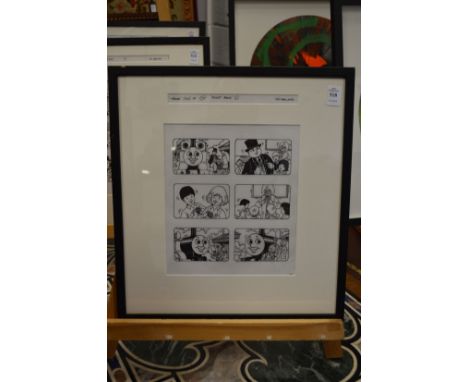 Tim Marwood, an original illustration for Thomas the Tank Engine.