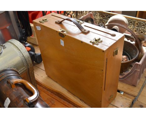 An artist's travelling easel etc.