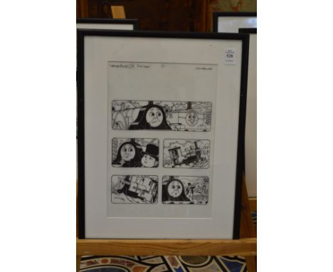 Tim Marwood, an original illustration for Thomas the Tank Engine.