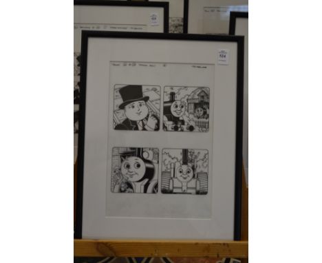 Tim Marwood, an original illustration for Thomas the Tank Engine.