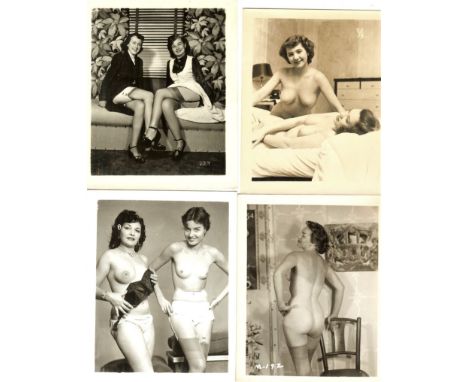 ADULT GLAMOUR - VINTAGE MODEL PHOTOGRAPHS FROM THE 1950'S&nbsp;
Original photographs. 5 x 4 inch.