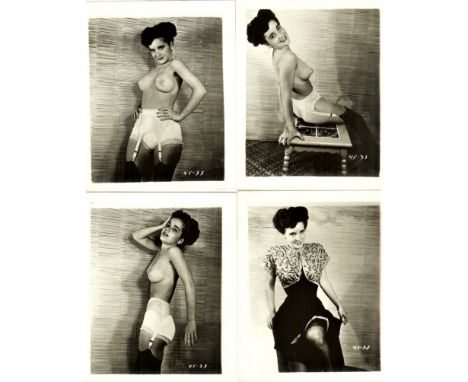 &nbsp;ADULT GLAMOUR - VINTAGE MODEL PHOTOGRAPHS FROM THE 1950'S
Original photographs. 5 x 4 inch.   