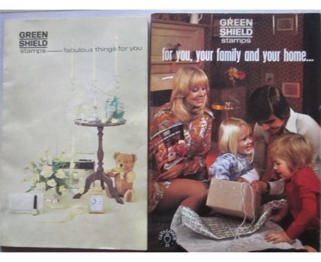 COLLECTABLES - TWO VINTAGE GREEN SHIELD STAMPS CATALOGUES
&nbsp;