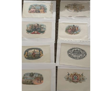 ADVERTISING - COLLECTION OF 17 LITHOGRAPH CIGAR BOX LABELS&nbsp;
A comprehensive collection of 17 late 19th and early 20th ce