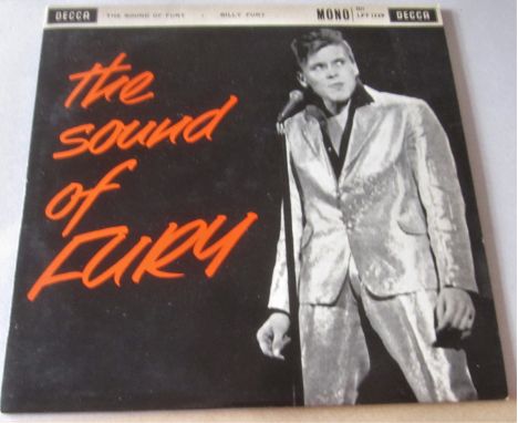 &nbsp;RECORDS - 10 INCH BILLY FURY THE SOUND OF FURY
Decca LFT.1329  Vinyl condition - Excellent. Cover - Excellent. 