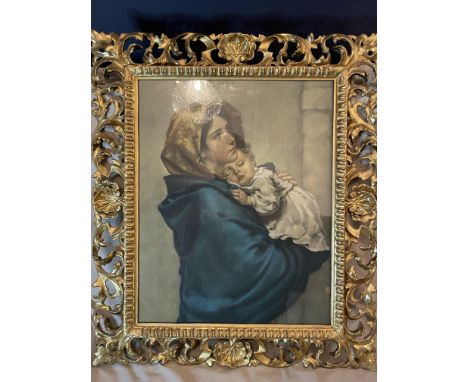 ART - 19th CENTURY PRINT IN ITALIAN GILT WOOD FRAME&nbsp;
A very attractive 19th century print in Italian gilt wood frame of 