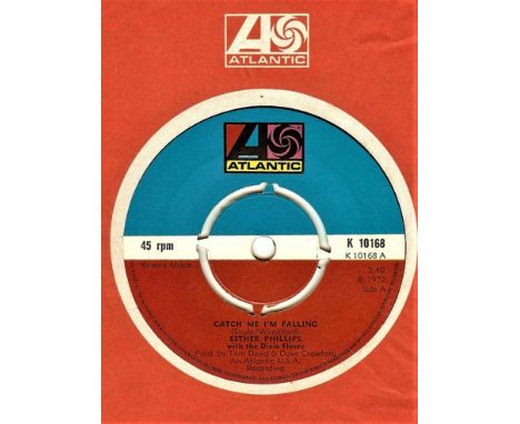 &nbsp;RECORDS - SINGLE 45 ESTHER PHILLIPS CATCH ME I'M FALLING/RELEASE ME ( NORTHERN SOUL )
Atlantic K 10168
Vinyl condition 