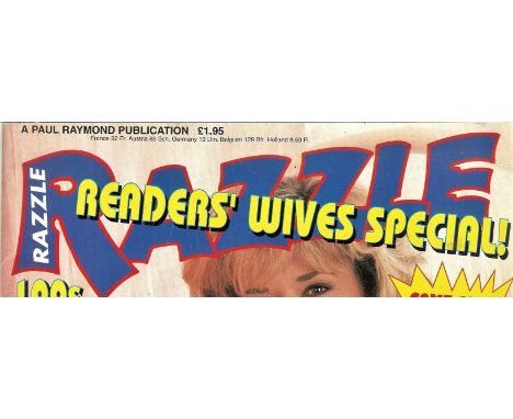 ADULT GLAMOUR - RAZZLE'S READERS WIVES SPECIAL MAGAZINE VERY FIRST ISSUE&nbsp;
Very good condition.