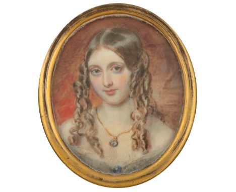 λEnglish School c. 1835 Portrait of Lady Frances Anne Emily Vane, later Frances Anne Spencer-Churchill, Duchess of Marlboroug