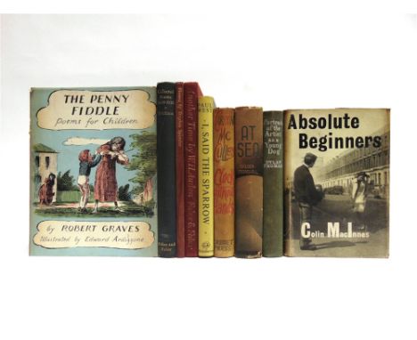 [MODERN FIRST EDITIONS]  MacInnes, Colin. Absolute Beginners, first edition, Macgibbon & Kee, London, 1959, boards, dustjacke