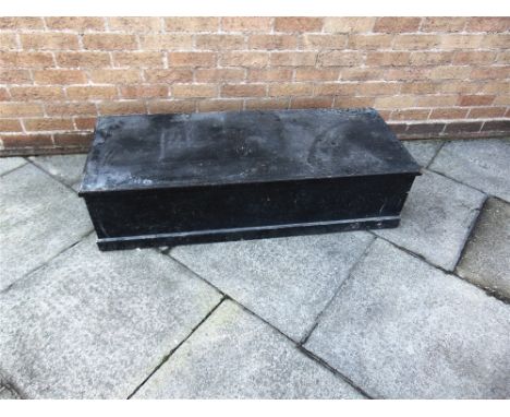 A PINE TRUNK  123cm long 49cm deep 31cm high