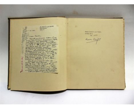[ART]  Knight, Laura. A Book of Drawings, limited edition 422/500, SIGNED BY ARTIST, Bodley Head, London, 1923, cloth-backed 