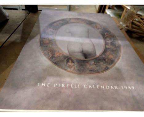 1989 Pirelli calendar with covered sleeve. Not available for in-house P&amp;P 