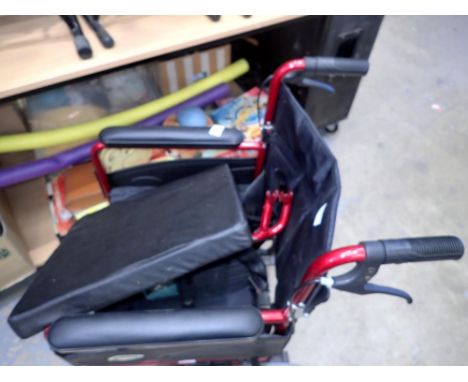 Z Tec wheelchair with brakes. Not available for in-house P&amp;P 