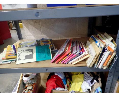 Mixed books, maps of Europe and Ordnance Survey maps. Not available for in-house P&amp;P