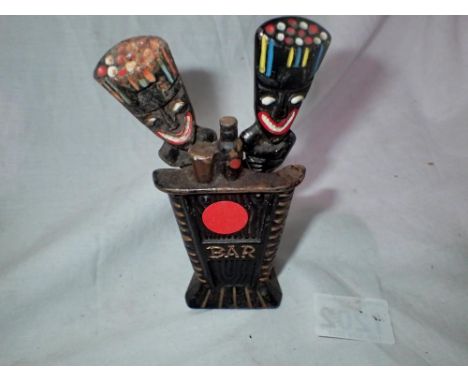 Vintage corkscrew and bottle opener bar set. UK P&amp;P Group 1 (£16+VAT for the first lot and £2+VAT for subsequent lots) 