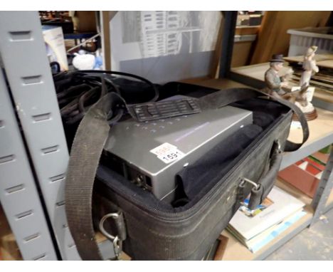 Sanyo Proxtrax multimedia projector with cabling. Not available for in-house P&amp;P 