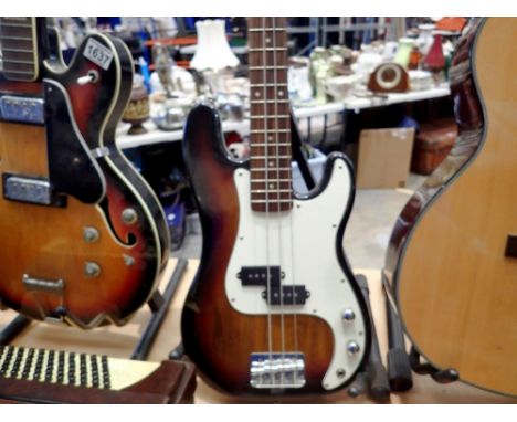 Encore 31 inch scale electric bass guitar. Not available for in-house P&amp;P 