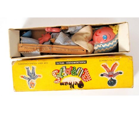 PELHAM PUPPET: An original vintage Andy Pandy 1960's Pelham Puppet. Within the correct original box.