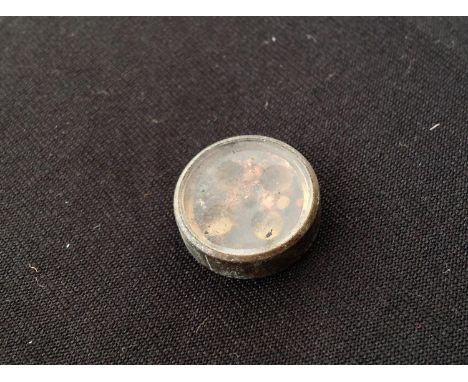 WW2 British RAF /Army /SOE Escape Compass, more scarce variant with four holes to black face.