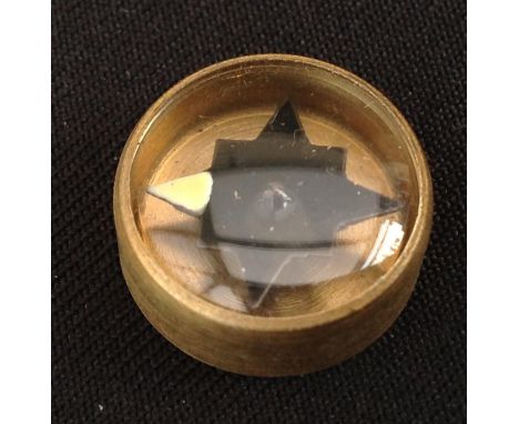 Post War British Common Type Escape and Evasion Compass. Similar to the WW2 issue but with a single marker to compass dial.