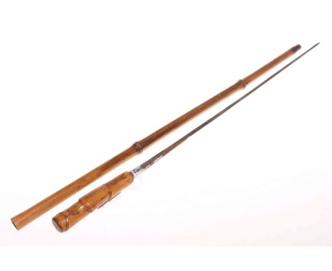 Bamboo sword stick