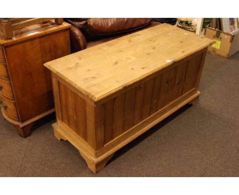 Large pine trunk