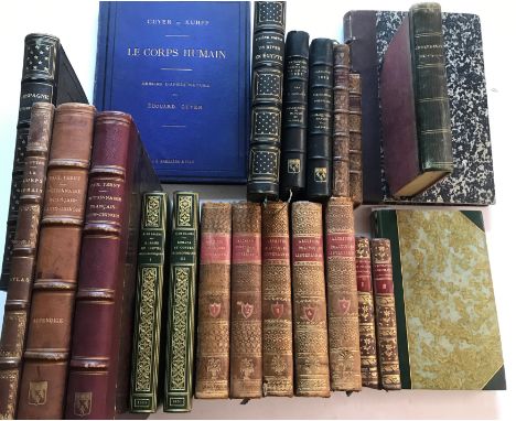 French texts. DE BALZAC (H)Romans et Contes Philosophiques, 3 vols., 2nd edition, Paris: C Gosselin 1831, 8vo, bright half gr
